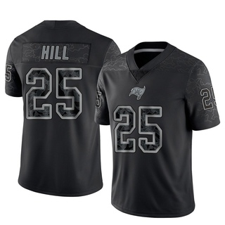 Limited Troy Hill Men's Tampa Bay Buccaneers Reflective Jersey - Black