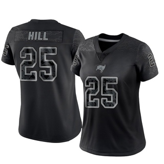 Limited Troy Hill Women's Tampa Bay Buccaneers Reflective Jersey - Black