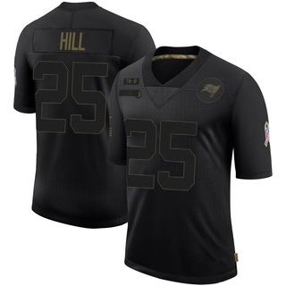 Limited Troy Hill Youth Tampa Bay Buccaneers 2020 Salute To Service Jersey - Black